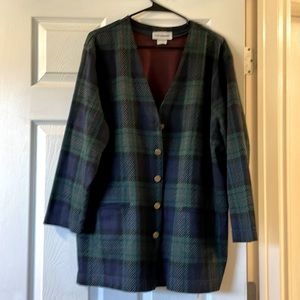 2XL green, red, and navy dark academia C.D. Daniels lightly worn